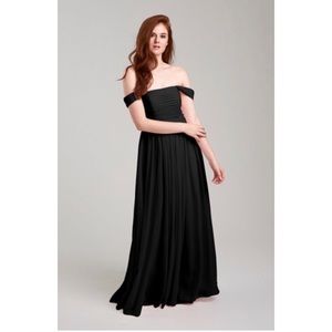 Black Weddington Way off-the-shoulder Formal Dress